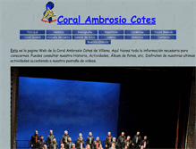 Tablet Screenshot of coralambrosiocotes.com